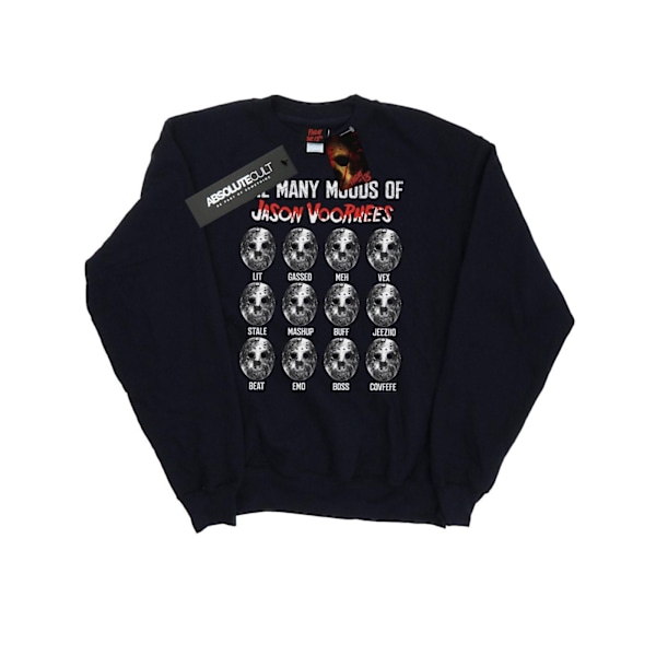 Fredag den 13:e Dam/Dam The Many Moods Of Jason Voorhees Sweatshirt Black XXL