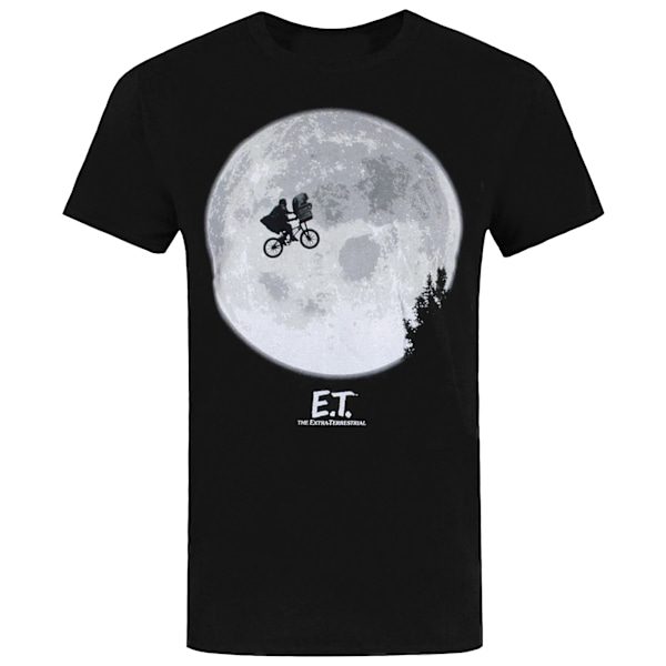 E.T. The Extra-Terrestrial Herrcykel T-shirt XXL Svart Black XXL