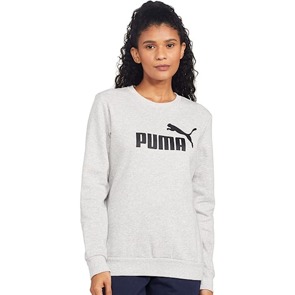 Puma Dam/Kvinnor ESS Logo Sweatshirt L Ljusgråmelerad Light Grey Heather L