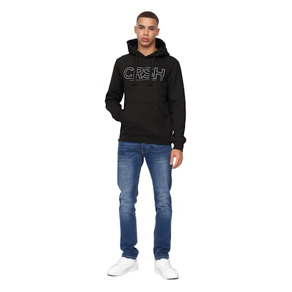 Crosshatch Kendrick Hoodie L Svart Black L