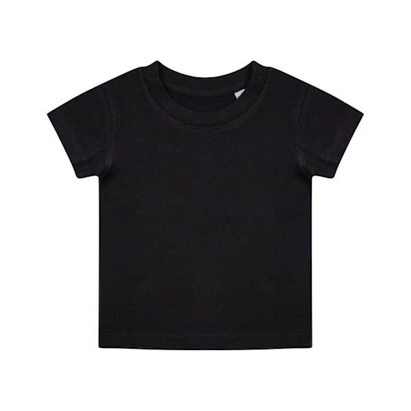 Larkwood Toddler Organic T-Shirt 6-12 månader Svart Black 6-12 Months
