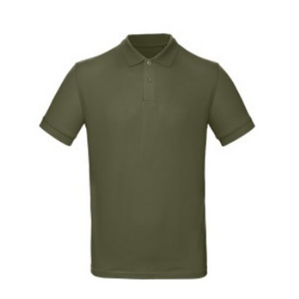 B&C Collection Inspire Polotröja för herr S Urban Khaki Urban Khaki S