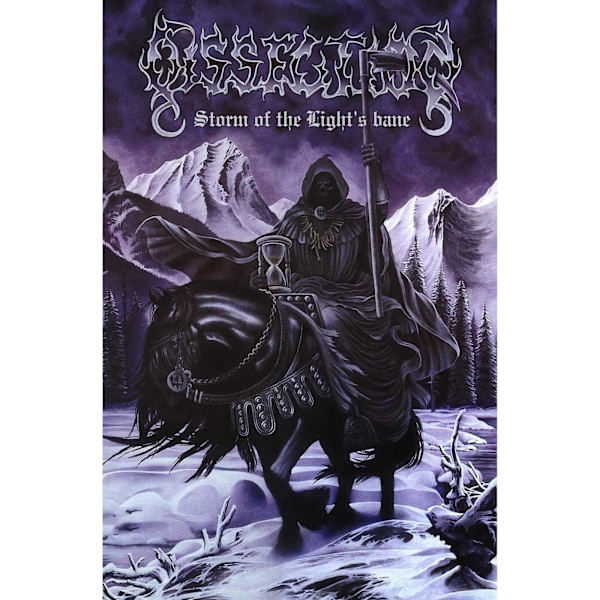 Dissection Storm Of The Lights Bane Textil Affisch En Storlek Pur Purple/Black/White One Size