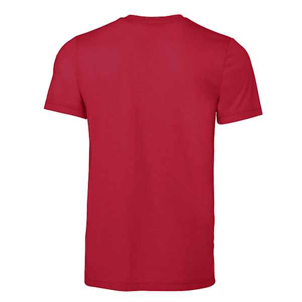Gildan Herr Midweight Soft Touch T-Shirt 4XL Röd Red 4XL