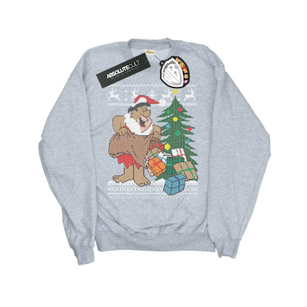 The Flintstones Boys Jul Fair Isle Sweatshirt 12-13 År Sports Grey 12-13 Years