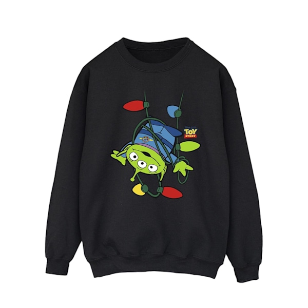 Disney Mens Toy Story Julbelysning Aliens Sweatshirt M Svart Black M