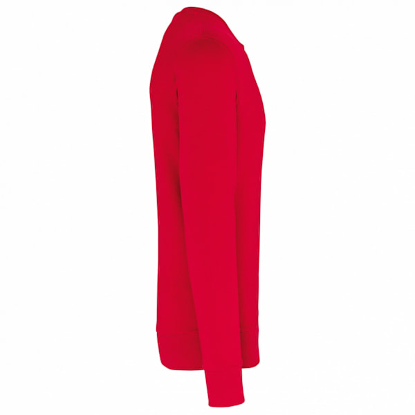 Kariban Barn/Barn Eco Vänlig Crew Neck Sweatshirt 4-6 År Röd Red 4-6 Years