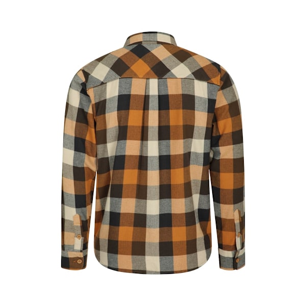 Mountain Warehouse Trace Flanell Långärmad Skjorta Herr 3XL Ru Rust 3XL