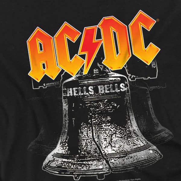 AC/DC Herr Hells Bells T-shirt M Svart Black M