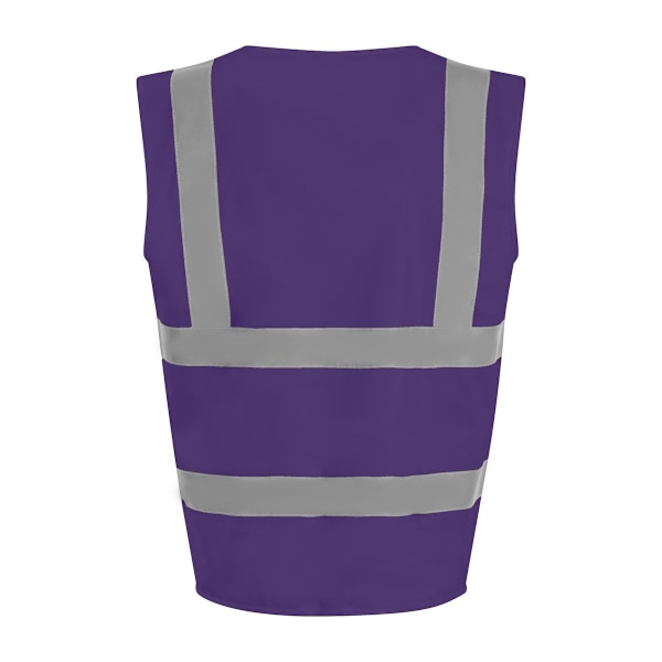 PRO RTX Unisex Vuxen Sleeveless Hi-Vis Väst M Lila Purple M