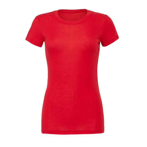 Bella + Canvas Dam/Dam Favorit T-shirt S Röd Red S