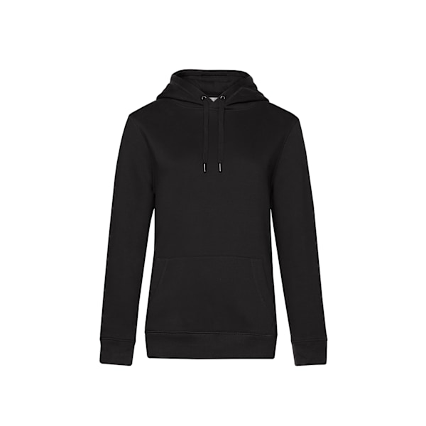 B&C Dam/Kvinnor Queen Hoody S Svart Ren Black Pure S