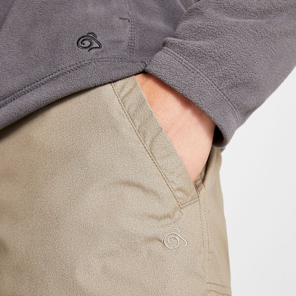 Craghoppers Mens Expert Kiwi Tailored Trousers 40L Pebble Pebble 40L