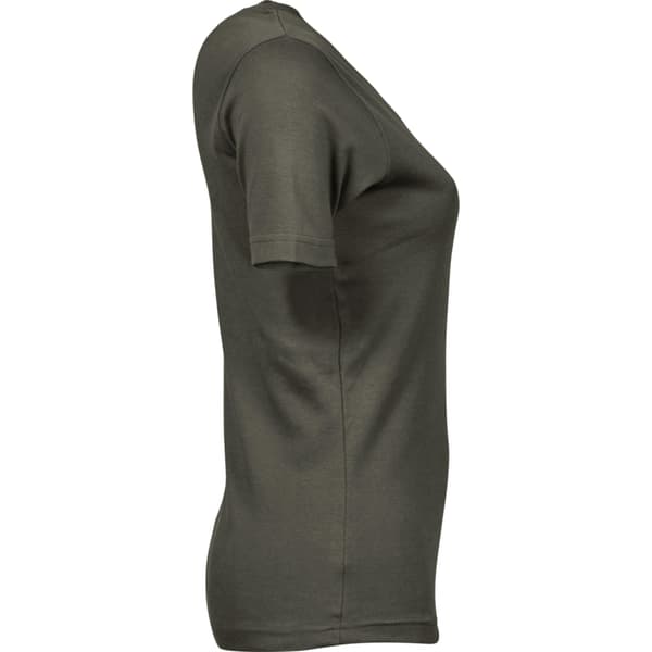 Tee Jays Dam Interlock Kortärmad T-shirt S Deep Gr Deep Green S