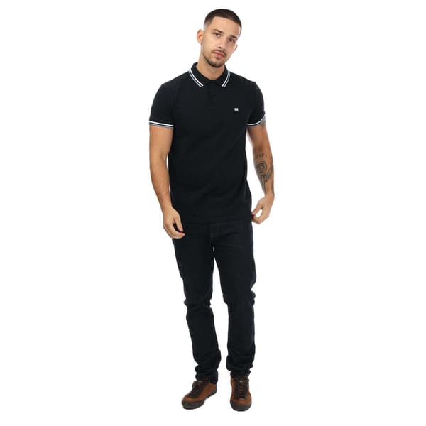 Weekend Offender Vancouver Pikétröja för män L Marinblå Navy L
