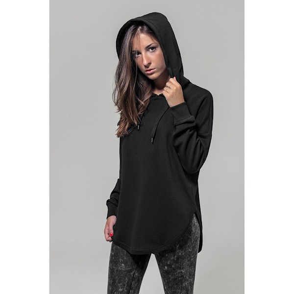 Bygg ditt varumärke Dam/Dam Oversized Hoodie S Svart Black S