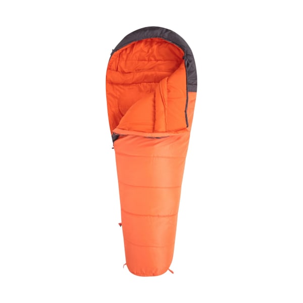 Mountain Warehouse Summit 250 Vänster Dragkedja Mumie Sovsäck 200cm Orange/Black 200cm