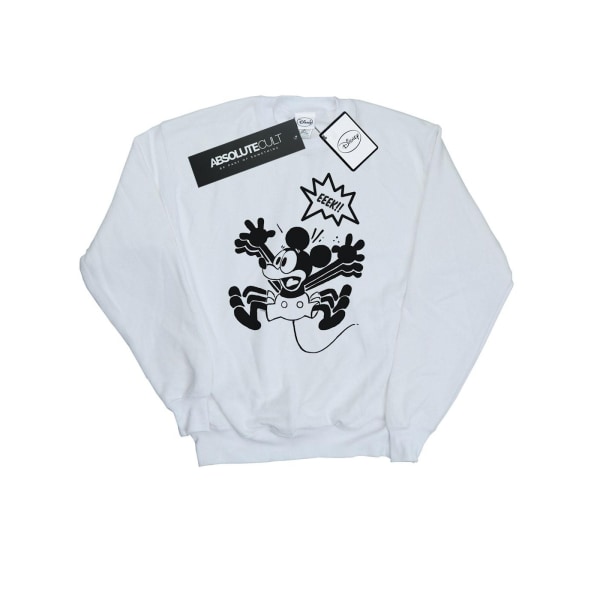 Disney Womens/Ladies Mickey Mouse EEEEEK! Sweatshirt XL Vit White XL