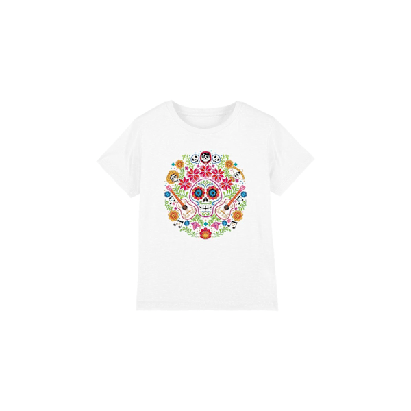 Coco Barn/Barn Day Of The Dead Ernesto Miguel Hector Patch White 3-4 Years