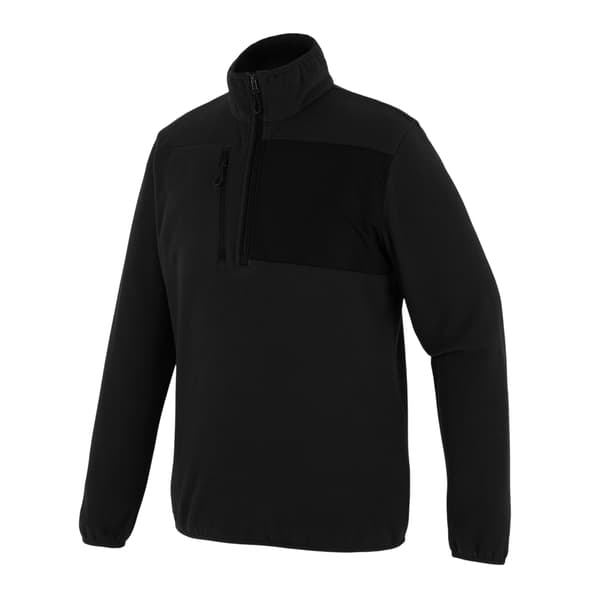 Regatta Active Microfleece-tröja med kvartslång dragkedja för herrar L Svart Black L