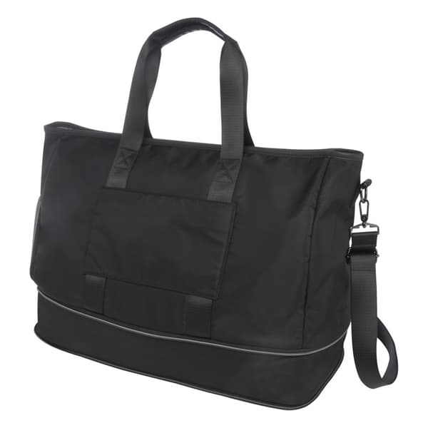 Rhine Expanderbar Återvunnen 35L Duffelväska One Size Solid Black Solid Black One Size