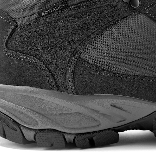 Craghoppers Salado mockaskiner i mockaskinn för män, 3 UK, mörkgrå Dark Grey 3 UK