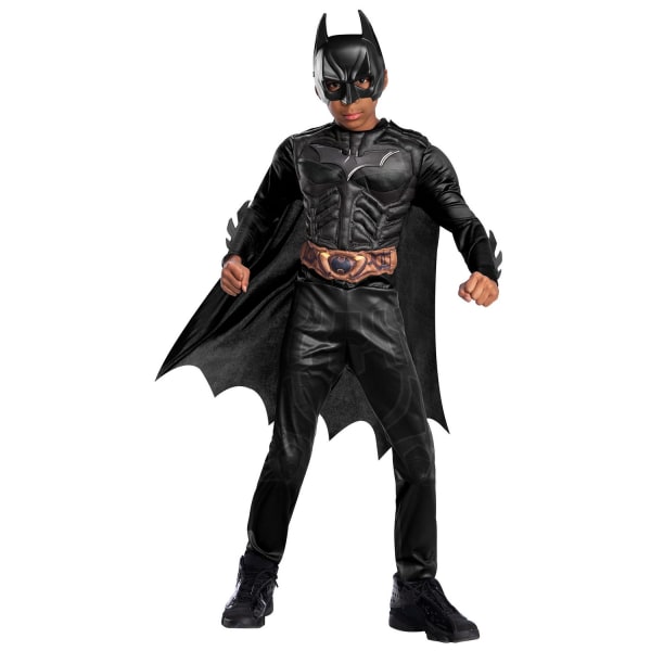 Batman: The Dark Knight Boys Muscles Costume M Svart Black M
