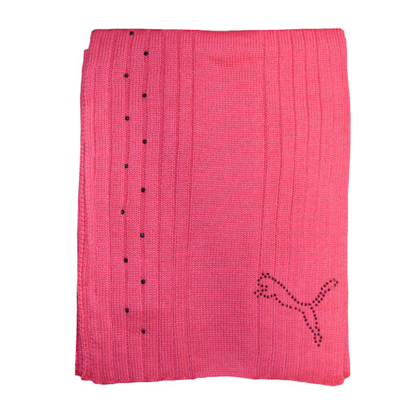 Puma Dam/Kvinnor Crystal Cat Scarf En Storlek Fuchsia Rose Fuchsia Rose One Size