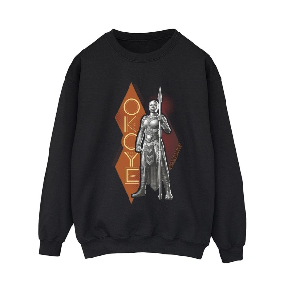 Marvel Dam/Ladies Wakanda Forever Okoye Stance Sweatshirt XL Black XL