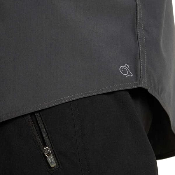 Craghoppers Herr Expert Kiwi Skjorta S Kolgrå Carbon Grey S