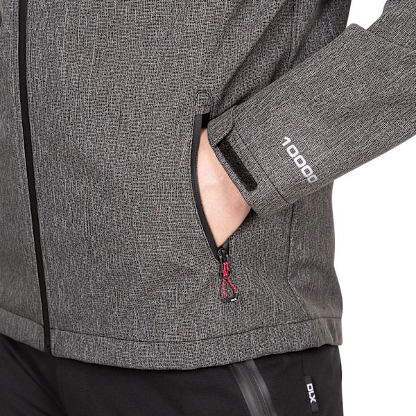 Trespass Anak Soft Shell Jacka M Svart Marl Black Marl M