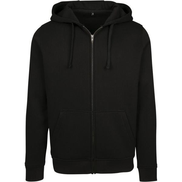 Bygg ditt varumärke Herr Merch Zip Hoodie XS Black Black XS