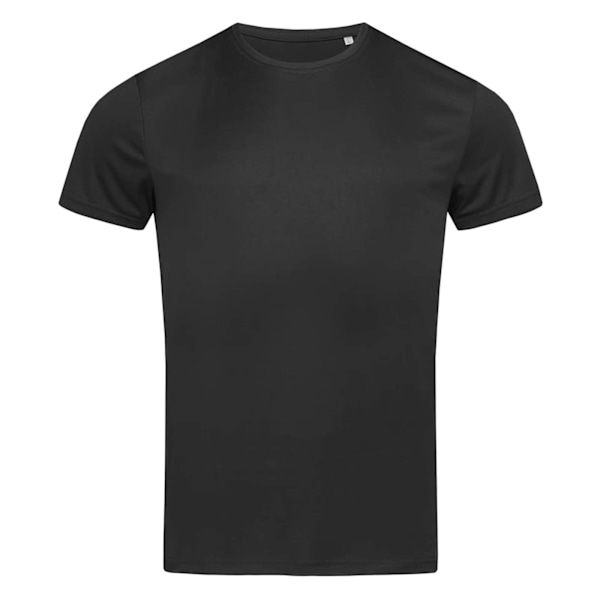 Stedman Mens Active Sports Tee M Black Opal Black Opal M