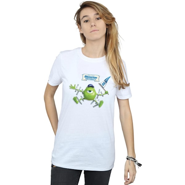 Disney Dam/Damer Monsters University Taped Mike Bomull Boyf White L