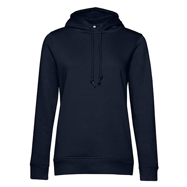 B&C Dam/Dam Organic Hoodie L Marinblå Navy Blue L