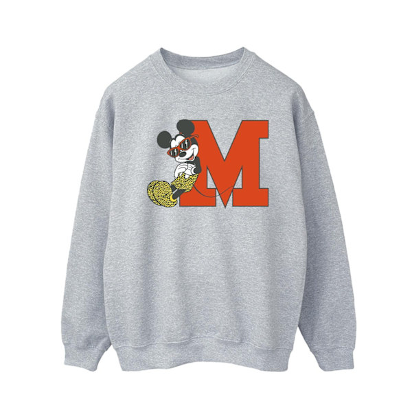 Disney Herr Mickey Mouse Leopard Byxor Sweatshirt M Sports G Sports Grey M