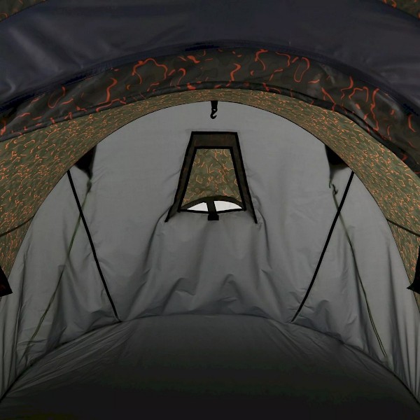 Regatta Malawi Camo 2 Person Pop-Up Tält En Storlek Grape Leaf/Ma Grape Leaf/Magma Orange One Size