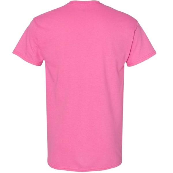 Gildan Herr T-shirt i tung bomull med korta ärmar XL Azalea Azalea XL