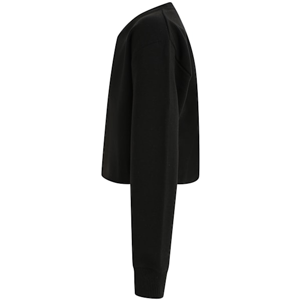 SF Minni Girls Slounge Sweatshirt 7-8 år Svart Black 7-8 Years