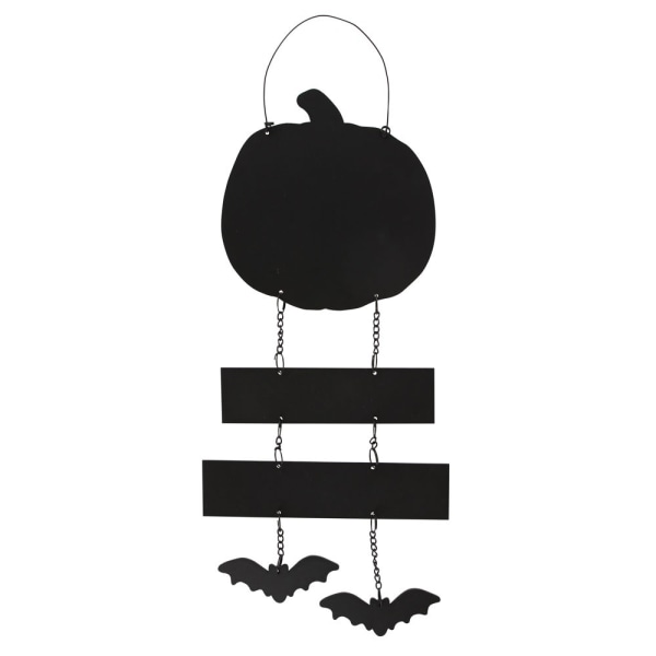 Något annat pumpa Halloween hängande skylt En one size Bla Black/Orange One Size