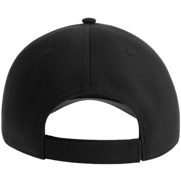 Atlantis Unisex Adult Fiji Återvunnen Polyester Kepsen One Size Svart Black One Size