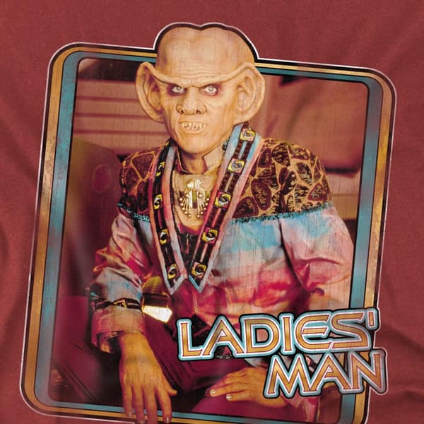 Star Trek Herr Dam T-shirt S Kardinal Cardinal S