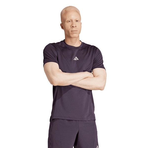 Adidas Herr Heat.Rdy Technology Tränings T-Shirt M Aurora Svart Aurora Black M