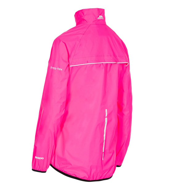 Trespass Dam/Kvinnor Beaming Packaway Hi-Vis Jacka S Hi Visi Hi Visibility Pink S