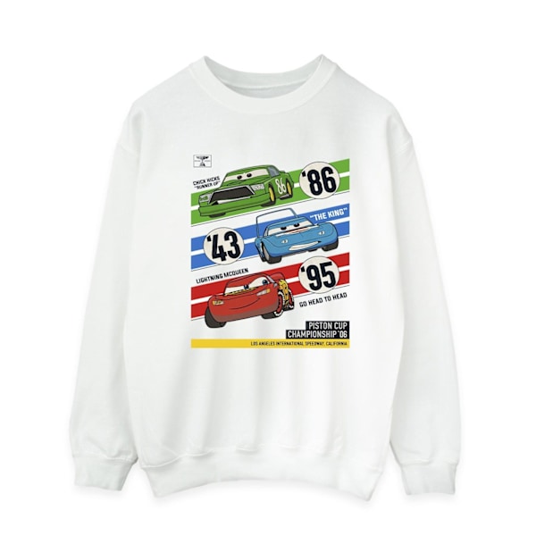 Disney Cars Piston Cup Champions Sweatshirt L Vit White L