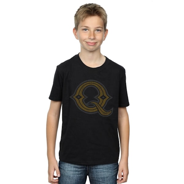 Disney Boys Onward Quest Logo T-shirt 9-11 år Svart Black 9-11 Years