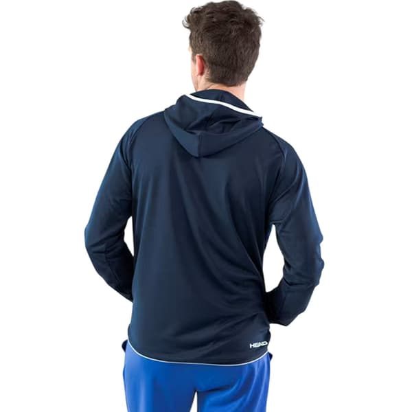 Head Herr Tröja med Geometriskt Mönster Regular Raglan L Blå Blue L