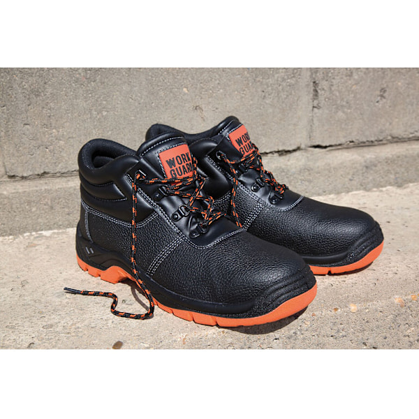 Result Herr Work Guard Defence Snörstövlar Säkerhetsskor 8 Svart Black 8