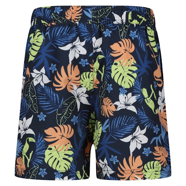 Regatta Barn/Barn Skander II Tropical Badshorts 11-12 År Marinblå Navy 11-12 Years