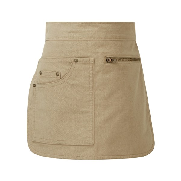 Premier Adults Unisex Metro Utility Hip Apron One Size Khaki Khaki One Size